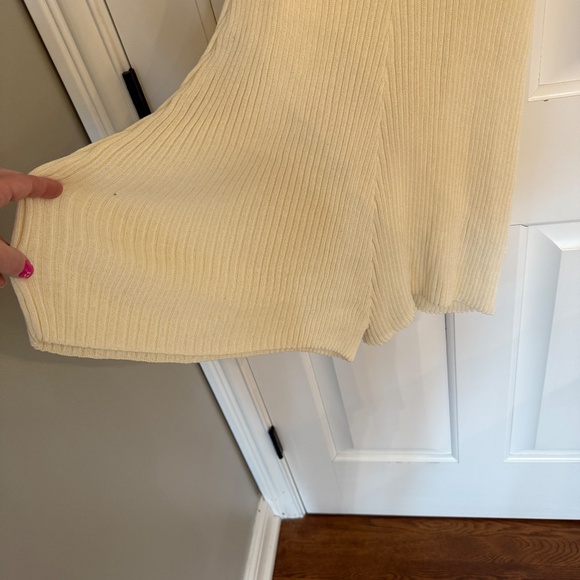 Free People Nola Sweater Romper in Gardenia 45219 - Picture 7 of 14